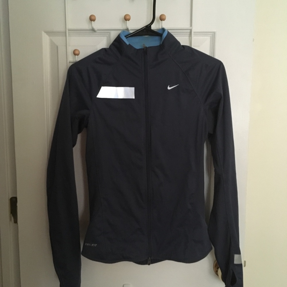 Nike Dri-Fit zip running jacket, size XS
